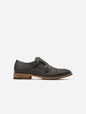 Chervil 2 Herren-Vegan-Leder-Mönchsschuhe | Braun