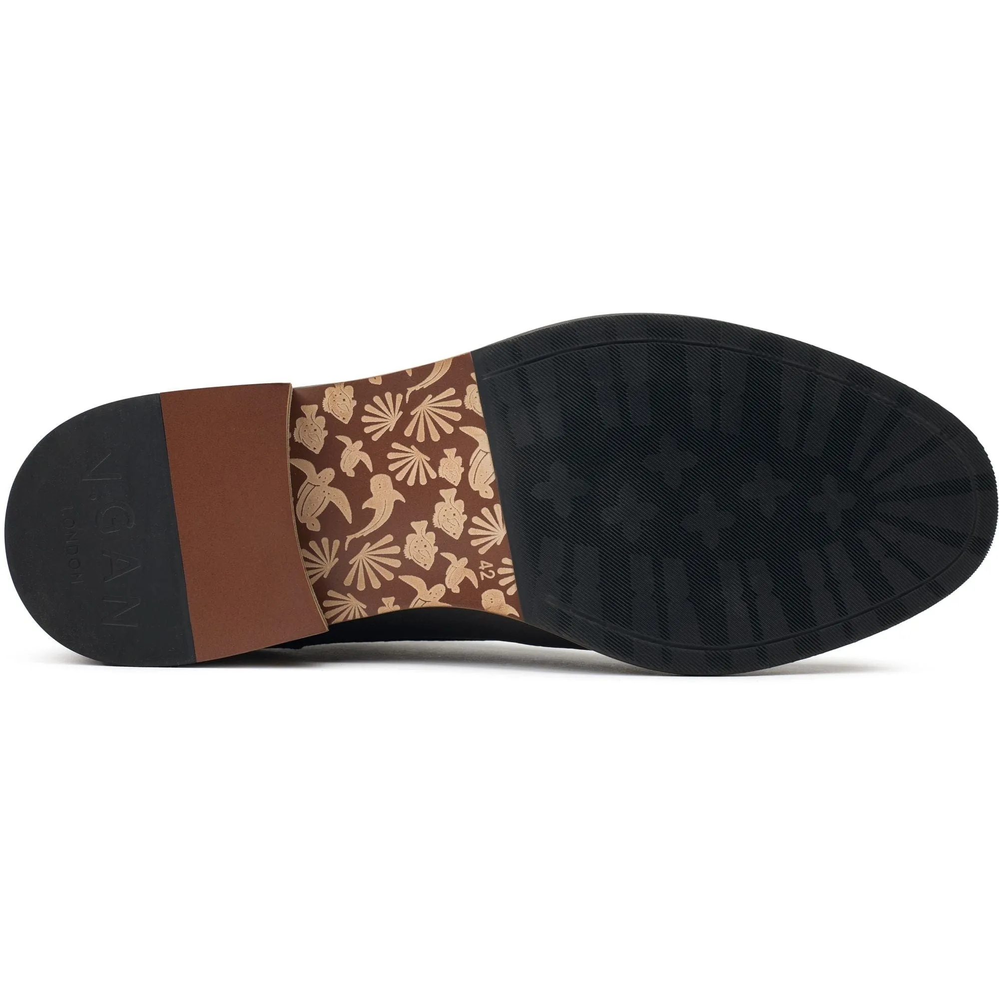 Chervil 2 Herren-Vegan-Leder-Mönchsschuhe | Braun
