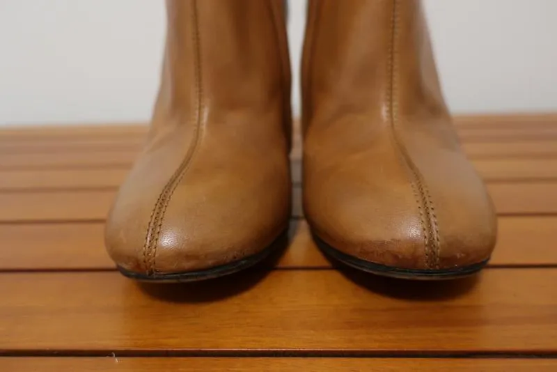 Chloe Stiefeletten Braun Leder Größe 36.5 High Heel