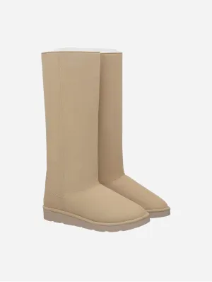Klassische Crystal Unisex Vegane Kunstpelz gefütterte Stiefel | Mehrere Farben