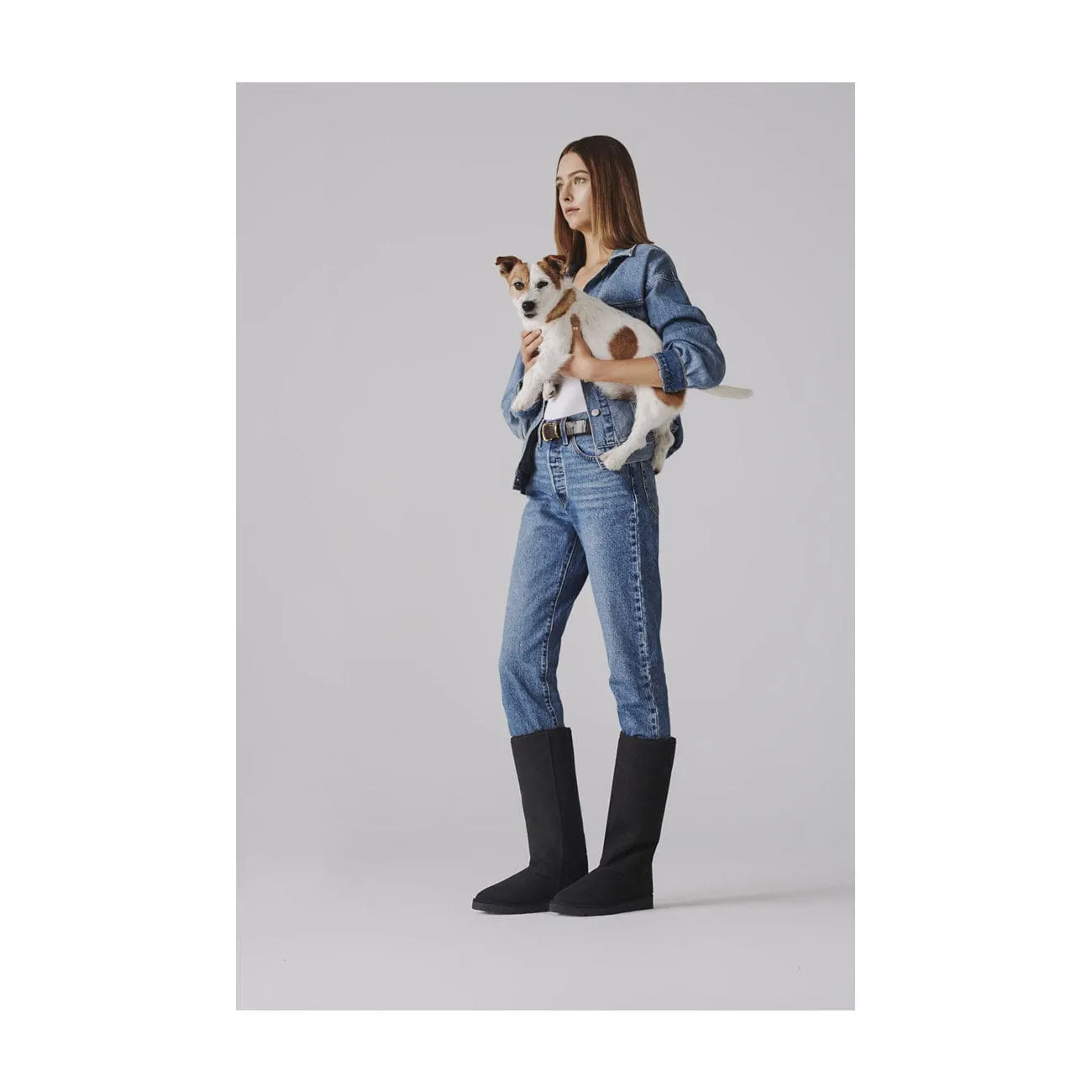 Klassische Unisex Vegane Kunstpelz gefütterte Stiefeletten | Mehrere Farben