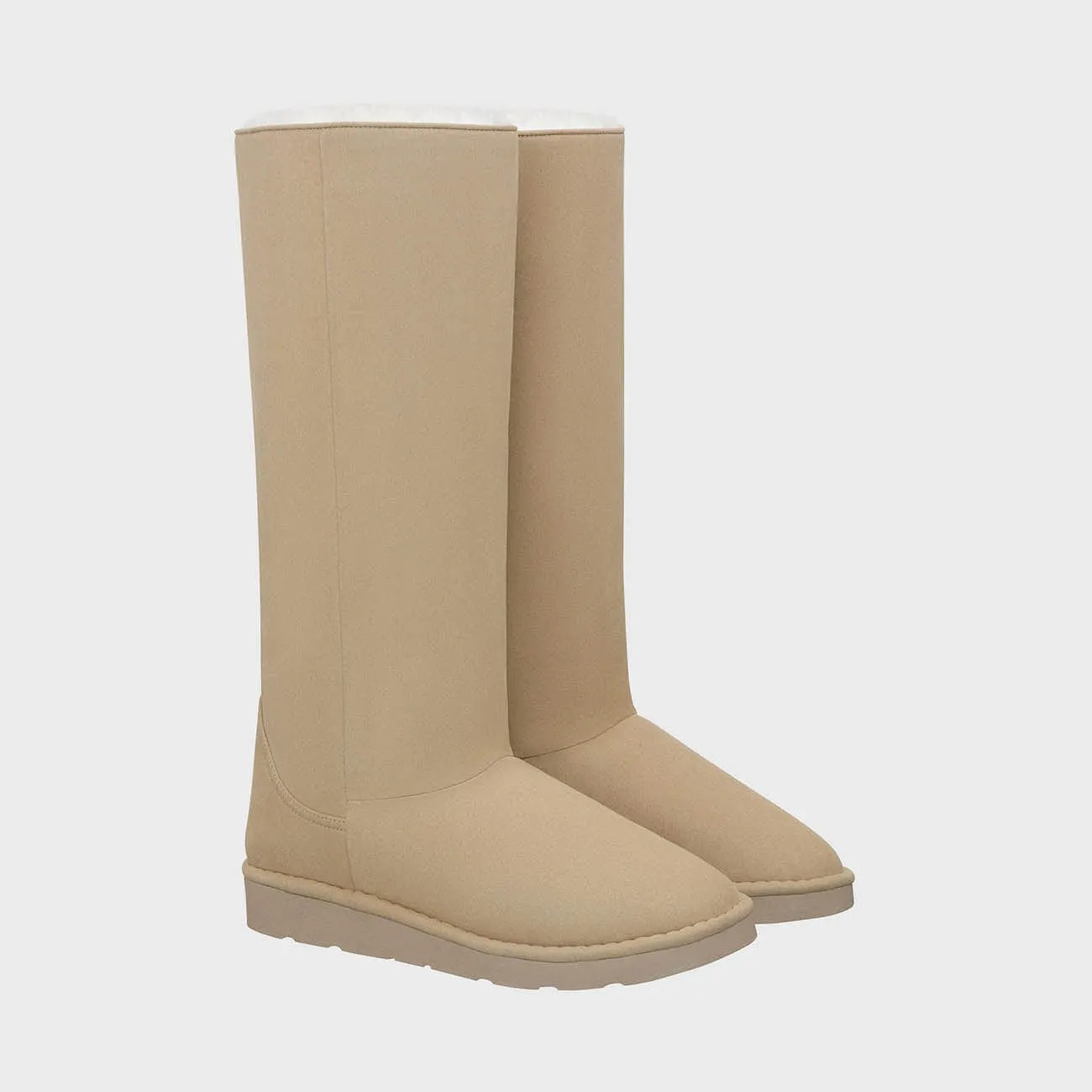 Klassische Unisex Vegane Kunstpelz gefütterte Stiefeletten | Mehrere Farben