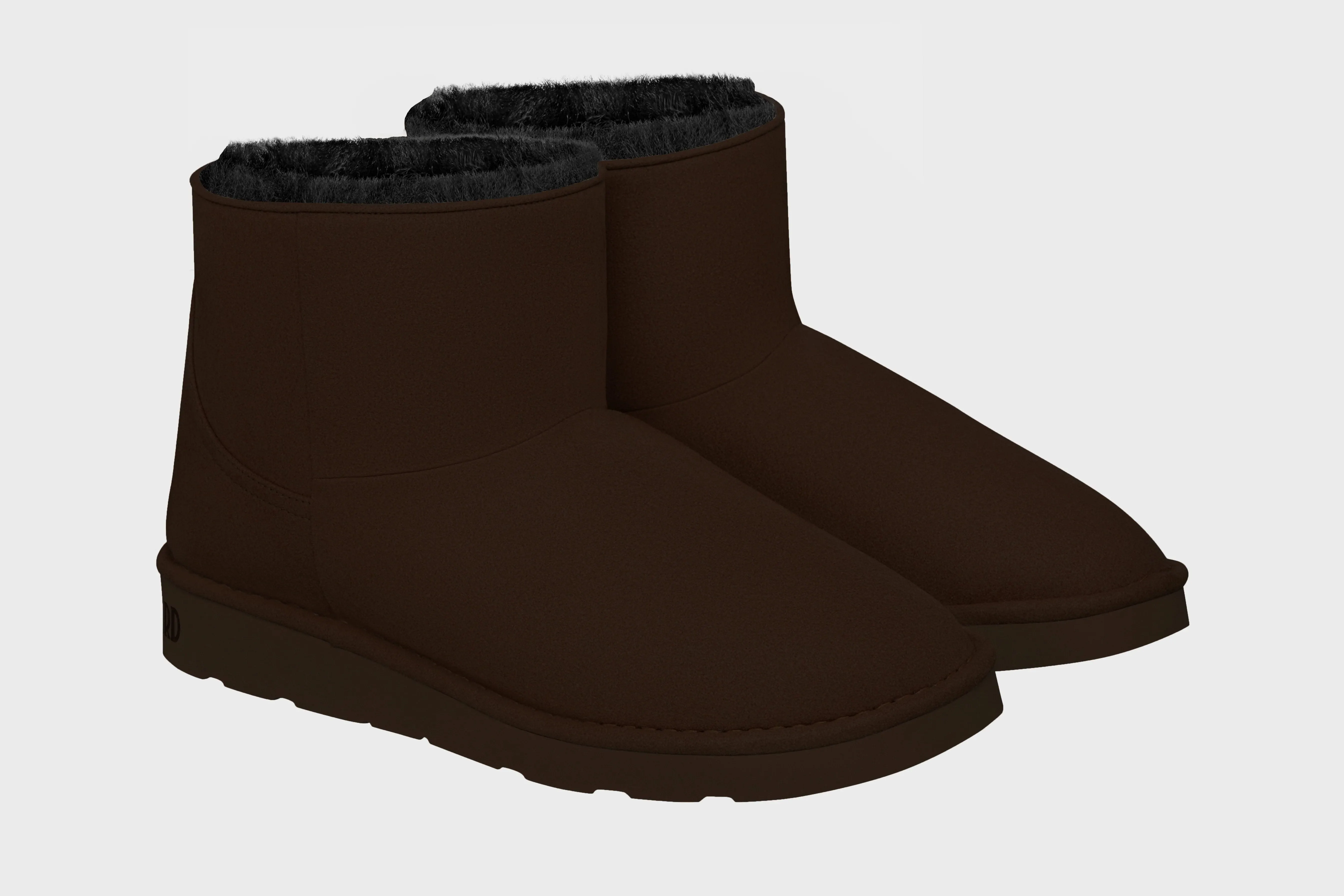Klassische Unisex Vegane Kurzstiefel mit Kunstfellfutter | Mehrere Farben