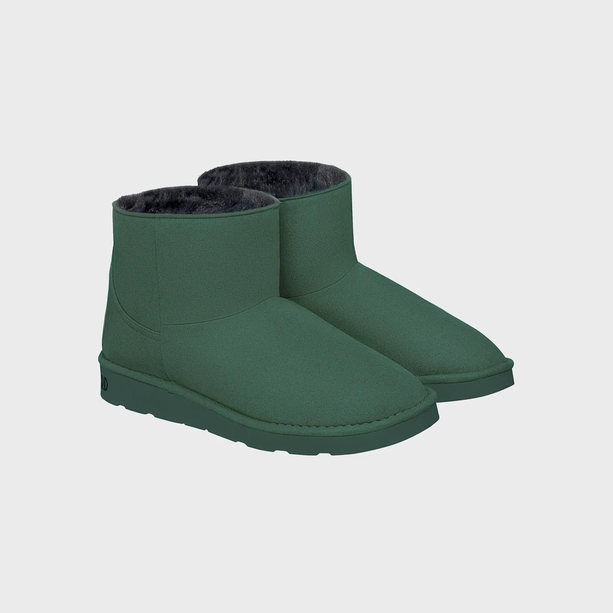 Klassische Unisex Vegane Kurzstiefel mit Kunstfellfutter | Mehrere Farben