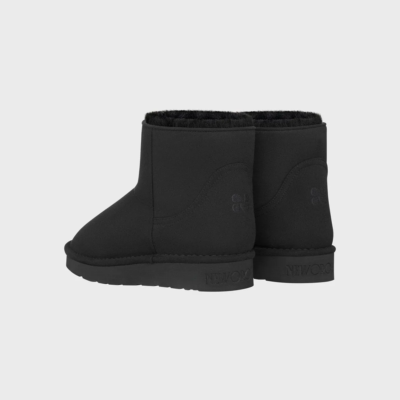 Klassische Unisex Vegane Kurzstiefel mit Kunstfellfutter | Mehrere Farben