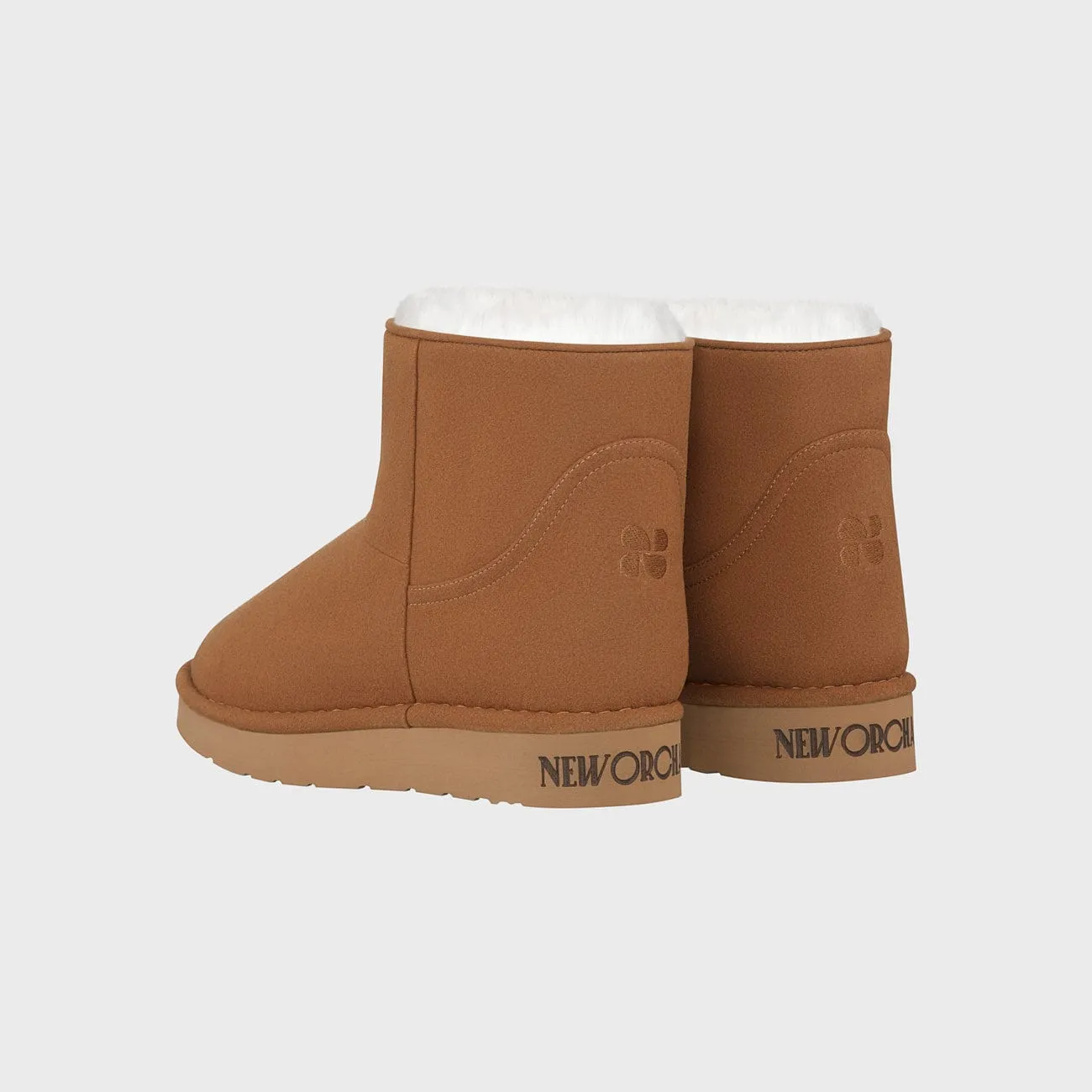 Klassische Unisex Vegane Kurzstiefel mit Kunstfellfutter | Mehrere Farben