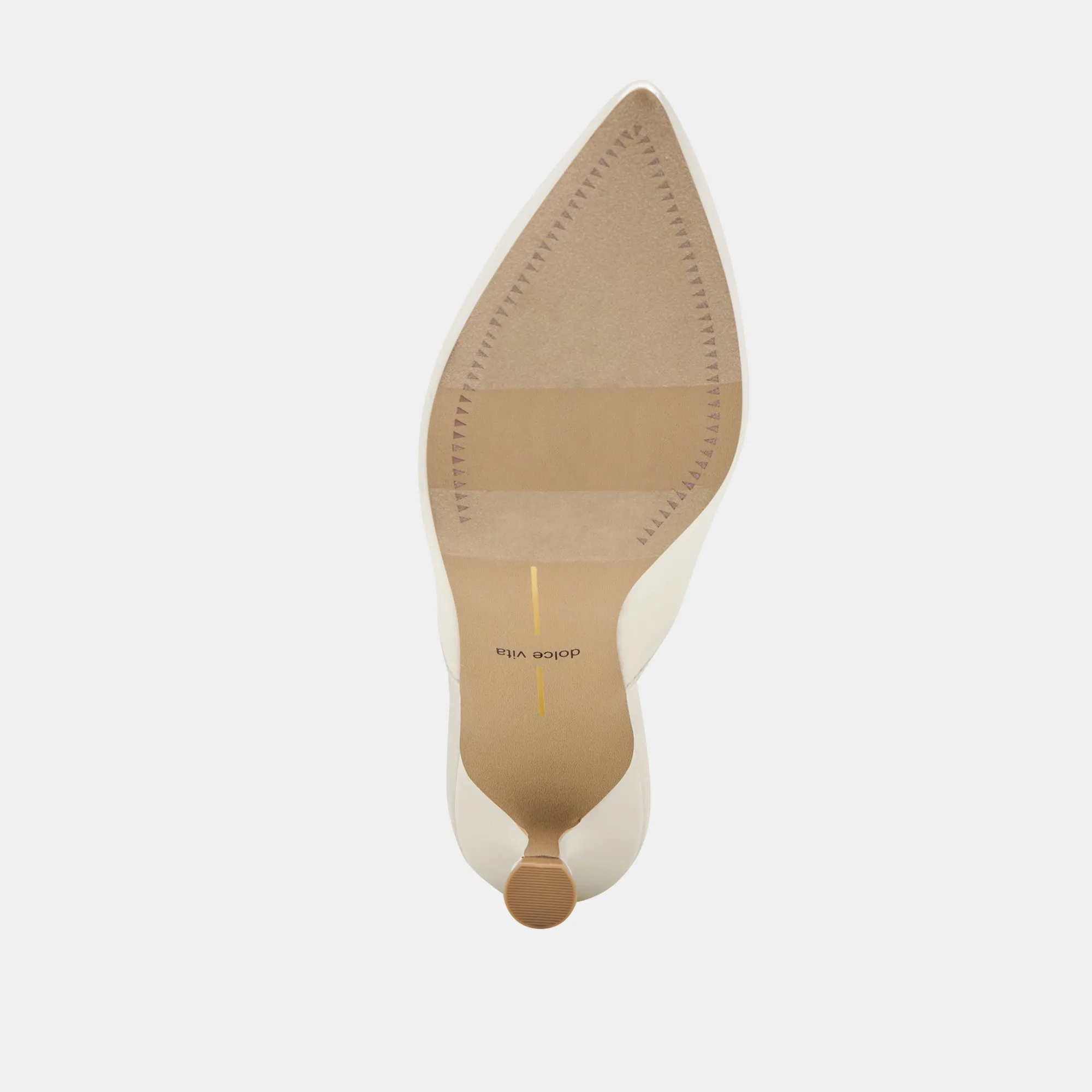 CLEO ABSÄTZE IN OFF-WHITE SATIN