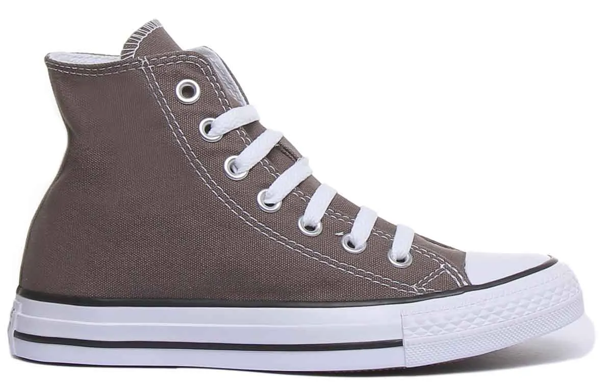 Converse All Star Hi Core Canvas Trainer In Anthrazit Für Damen Schuhe Converse
