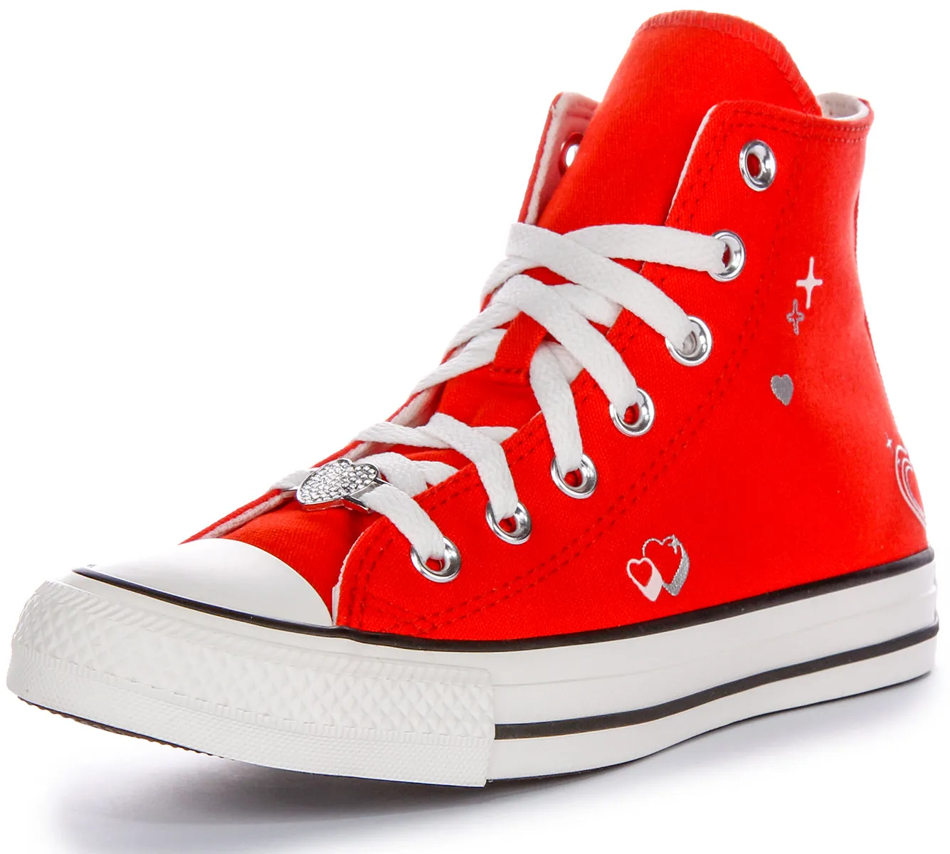 Converse All Star Y2K Heart A09117C in Rot für Damen Schuhe Converse