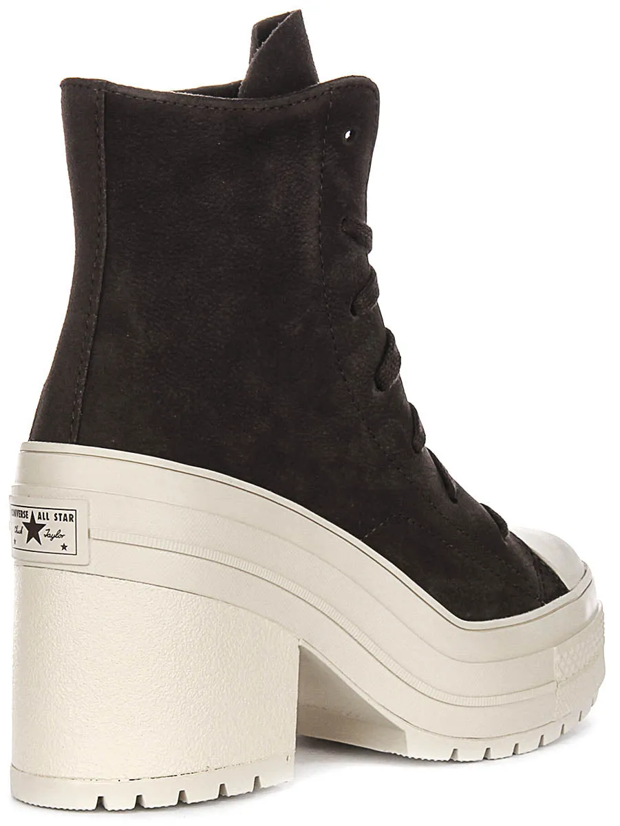 Converse Chuck 70 De Luxe Ferse A11542C in Kaffee Wildleder Schuhen Converse