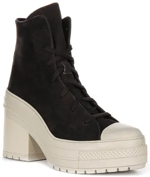 Converse Chuck 70 De Luxe Ferse A11542C in Kaffee Wildleder Schuhen Converse