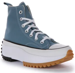 Converse Run Star Hike Hi A04691C In Türkis Schuhe Converse