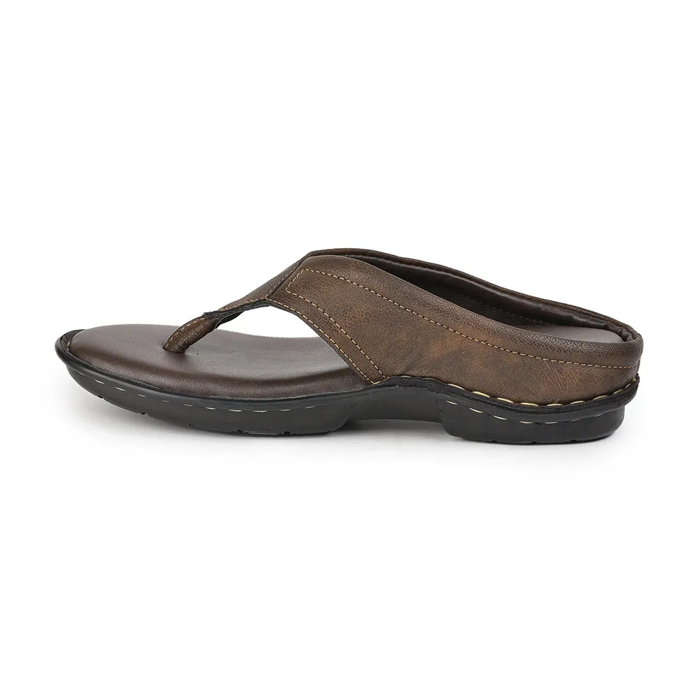 Liberty Coolers Braune Bequeme Hausschuhe Für Herren AVN-08
