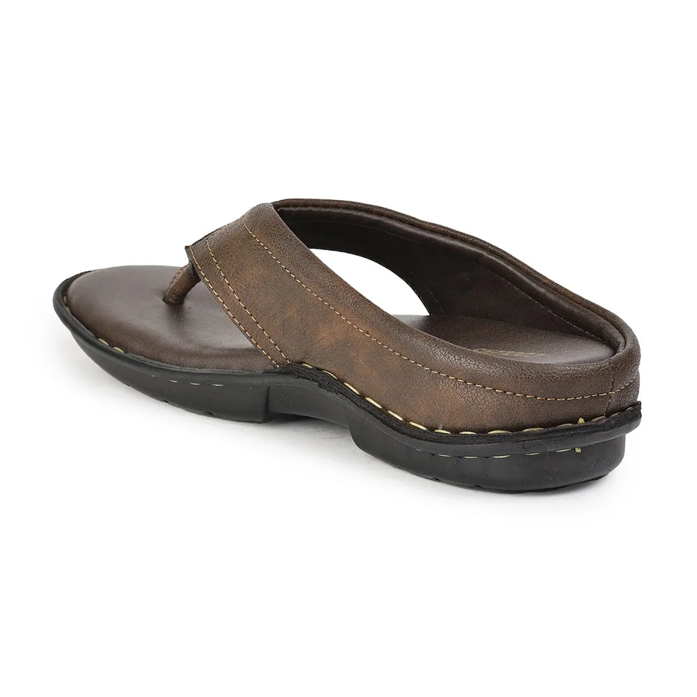 Liberty Coolers Braune Bequeme Hausschuhe Für Herren AVN-08