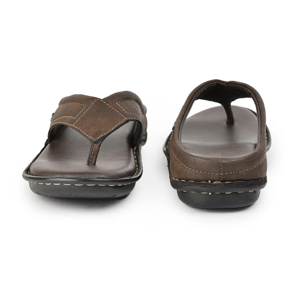 Liberty Coolers Braune Bequeme Hausschuhe Für Herren AVN-08