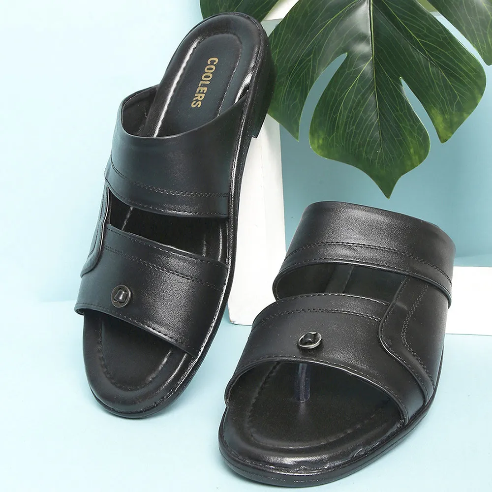 Liberty Coolers Bequeme Hausschuhe Für Herren 7153-44 (Schwarz)