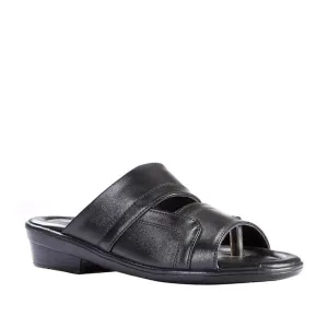 Liberty Coolers Bequeme Hausschuhe Für Herren 7153-44 (Schwarz)
