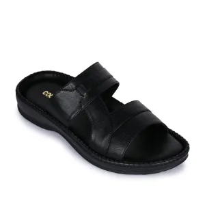 Liberty K2-01 Bequeme Hausschuhe Für Herren (Schwarz)