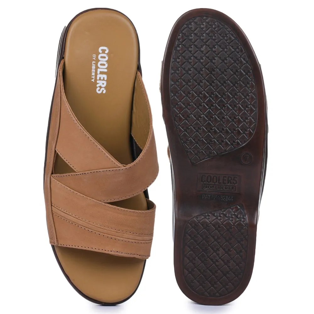 Liberty Bequeme Braune Hausschuhe Für Herren 7123-79