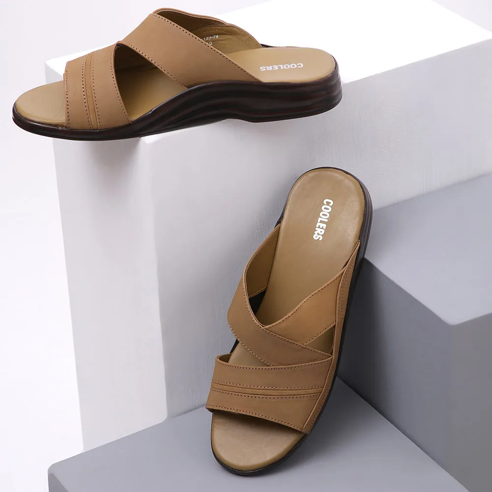 Liberty Bequeme Braune Hausschuhe Für Herren 7123-79