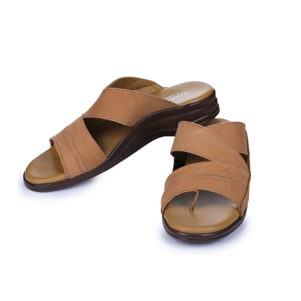 Liberty Bequeme Braune Hausschuhe Für Herren 7123-79