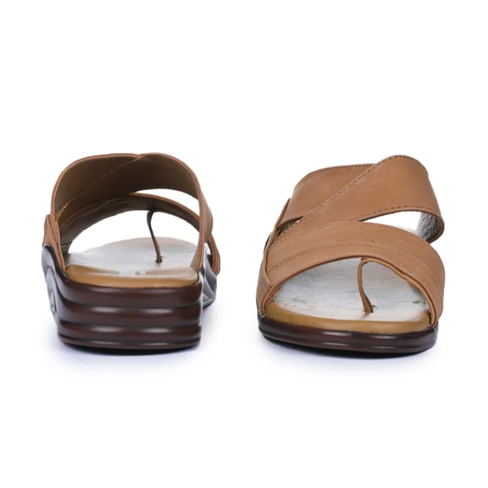 Liberty Bequeme Braune Hausschuhe Für Herren 7123-79