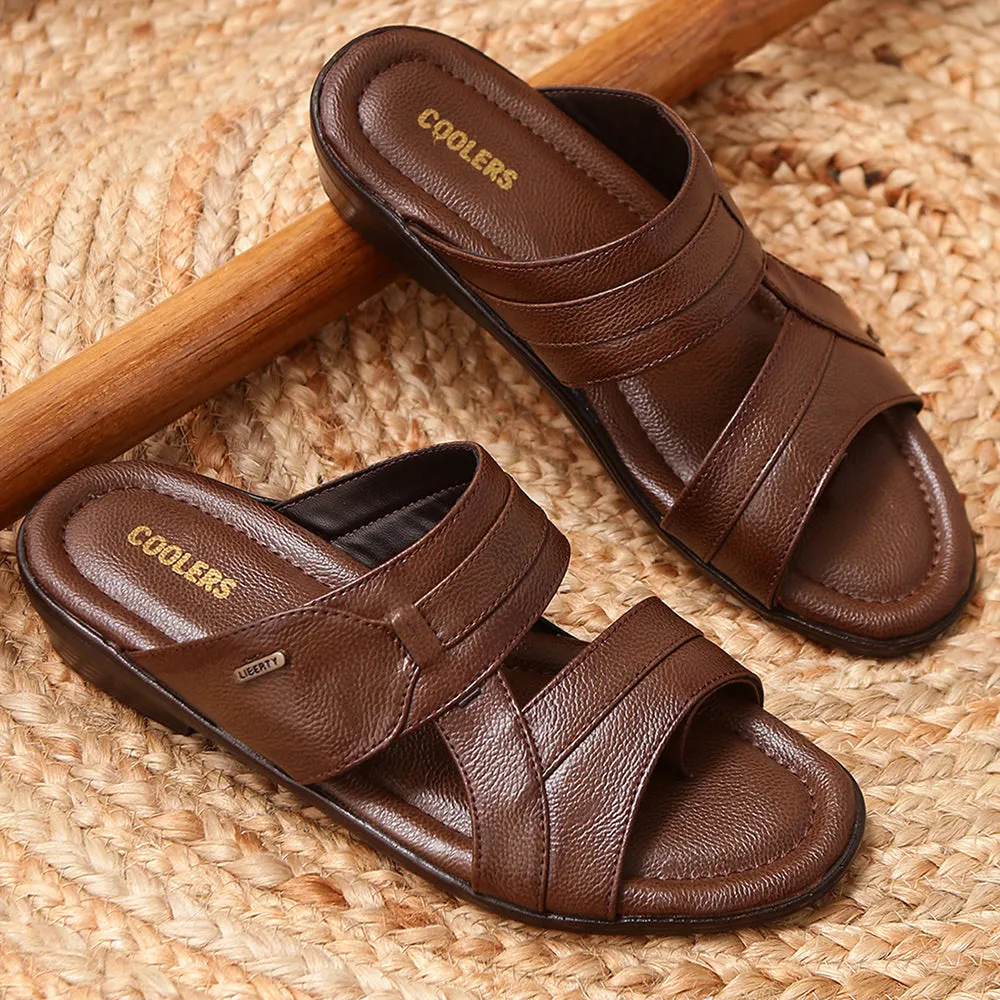 Liberty Coolers Bequeme Hausschuhe Für Herren 7153-601N In Braun