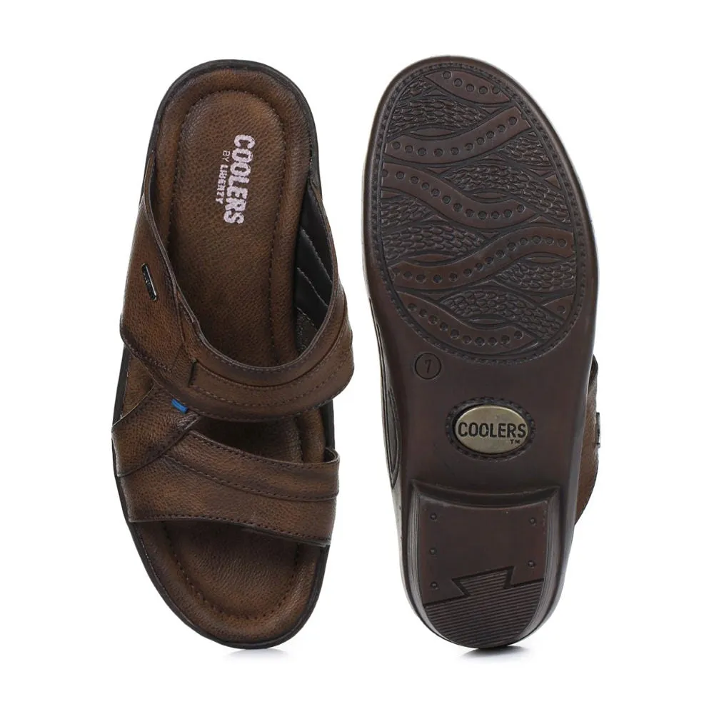 Liberty Coolers Bequeme Hausschuhe Für Herren 7153-601N In Braun