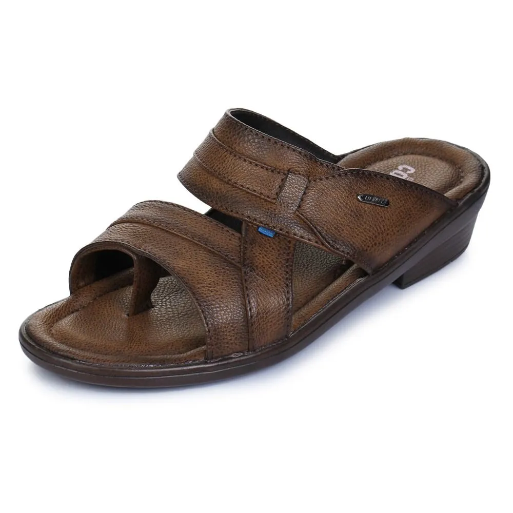Liberty Coolers Bequeme Hausschuhe Für Herren 7153-601N In Braun