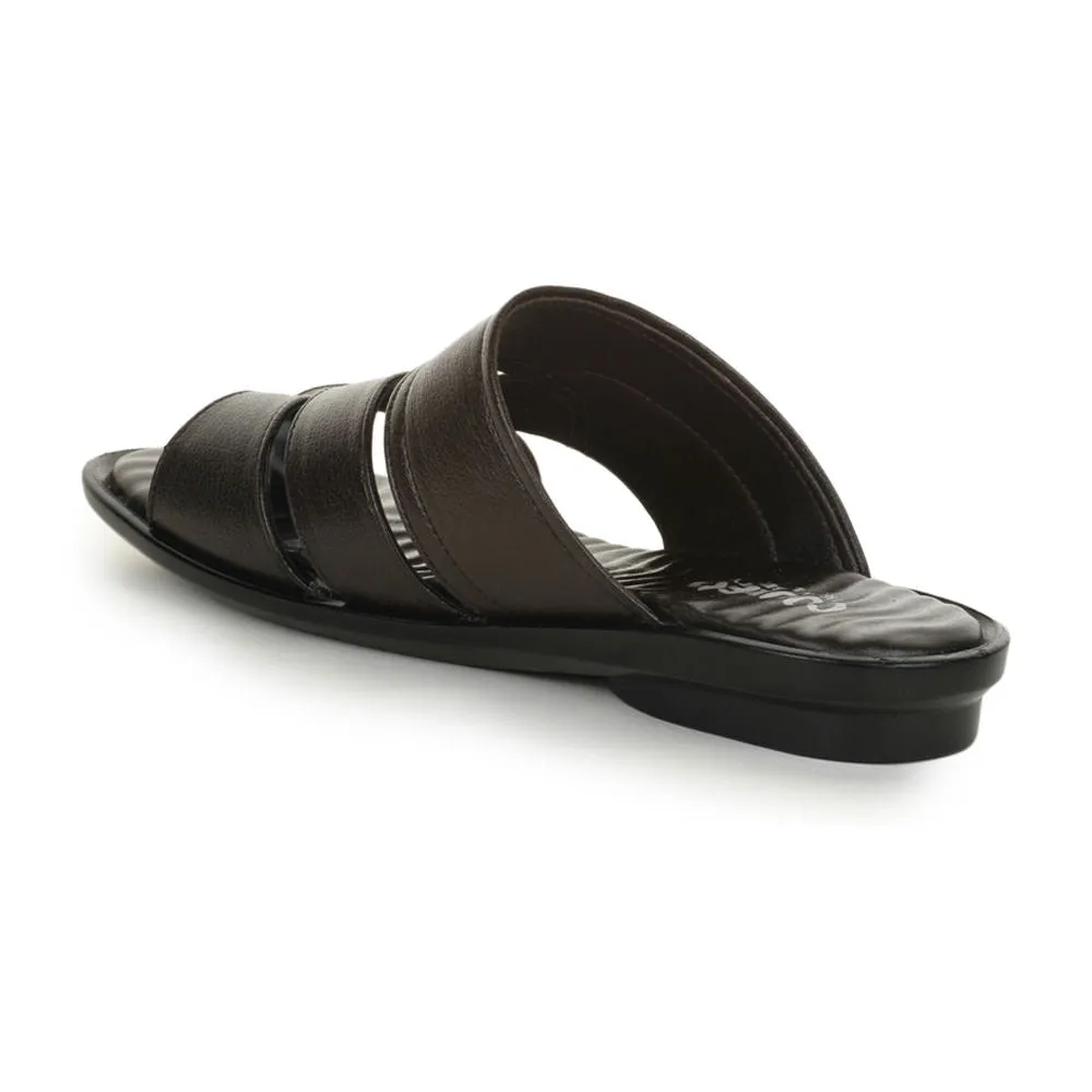 Liberty Coolers Bequeme Braune Hausschuhe Für Herren TRL-113