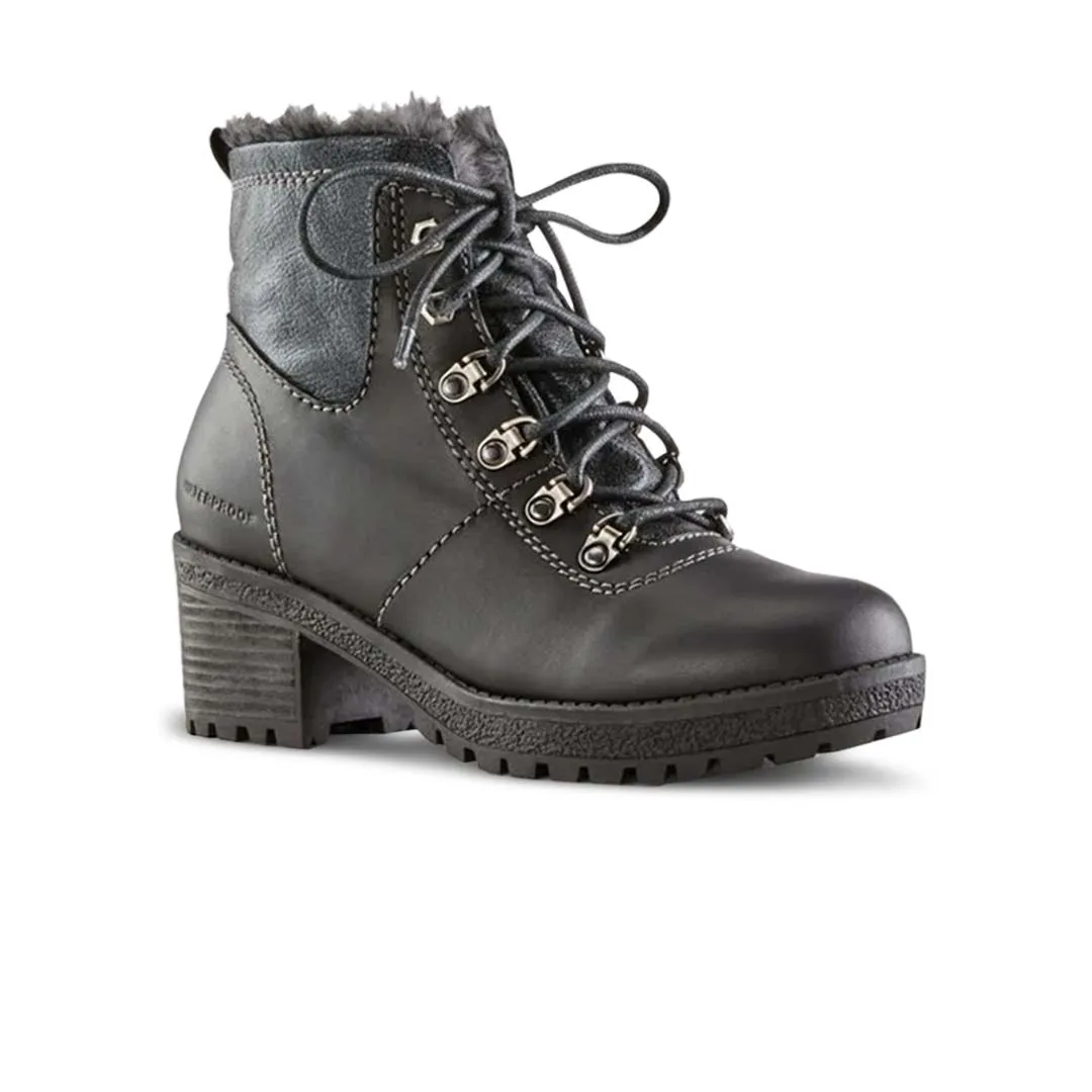 Cougar - Damen Dixon Leder Knöchelstiefel (DIXON-BLK)