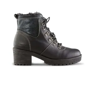 Cougar - Damen Dixon Leder Knöchelstiefel (DIXON-BLK)