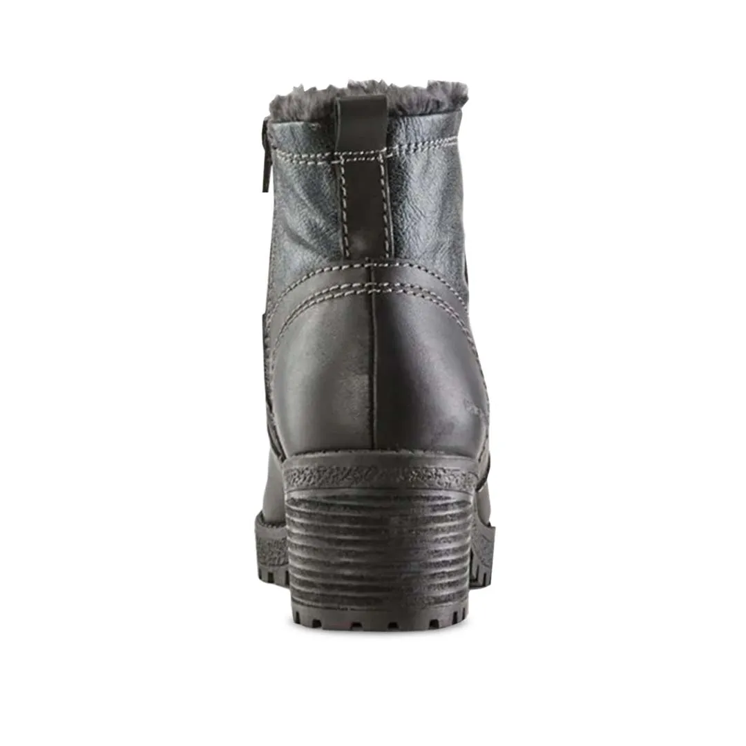 Cougar - Damen Dixon Leder Knöchelstiefel (DIXON-BLK)