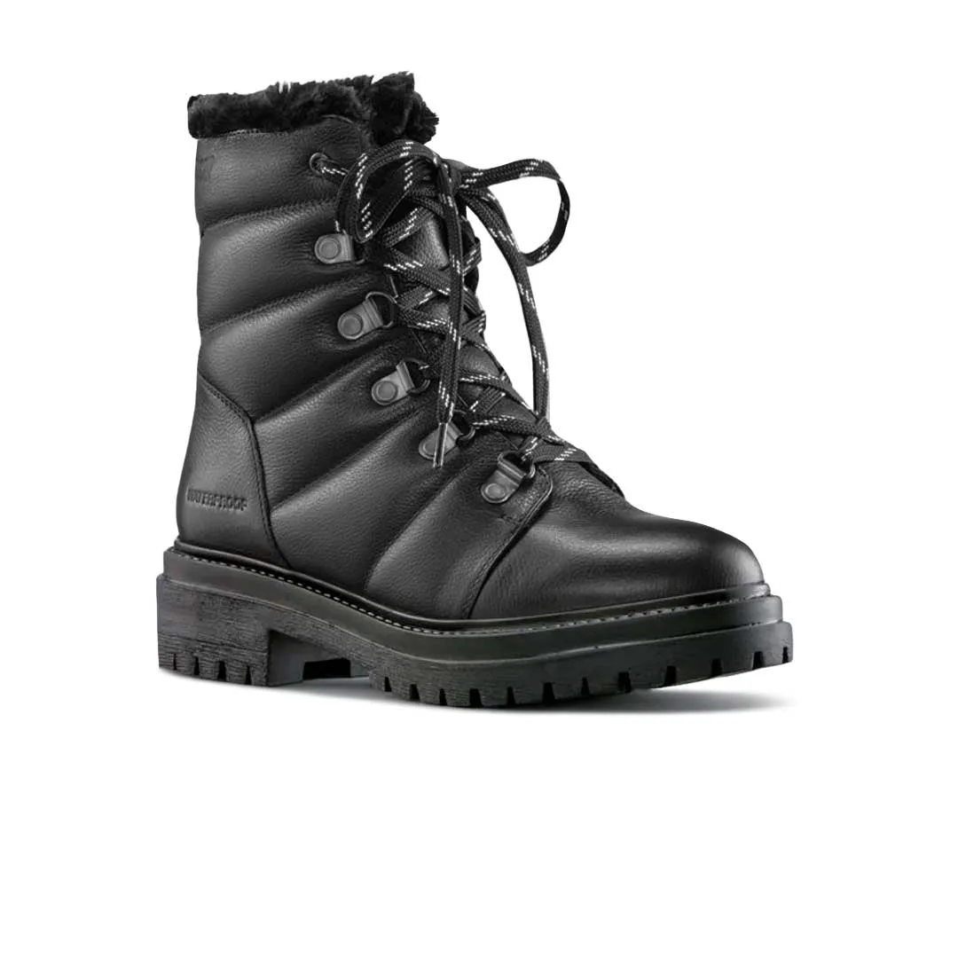 Cougar - Damen Leder wasserdichte Winterstiefel (VANTAGE-BLK)