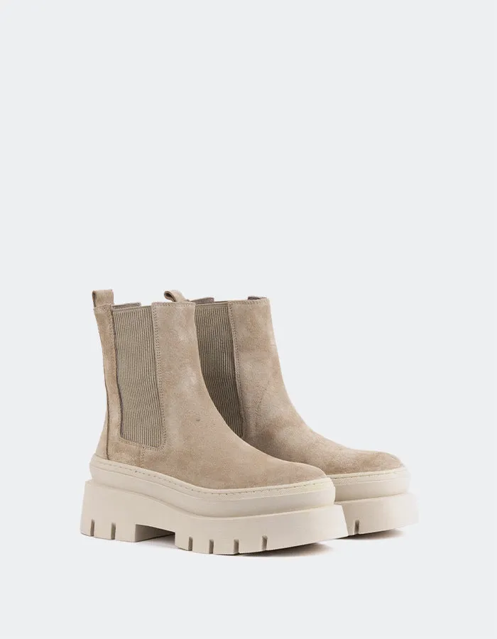 Delya Beige Wildleder