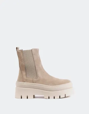 Delya Beige Wildleder