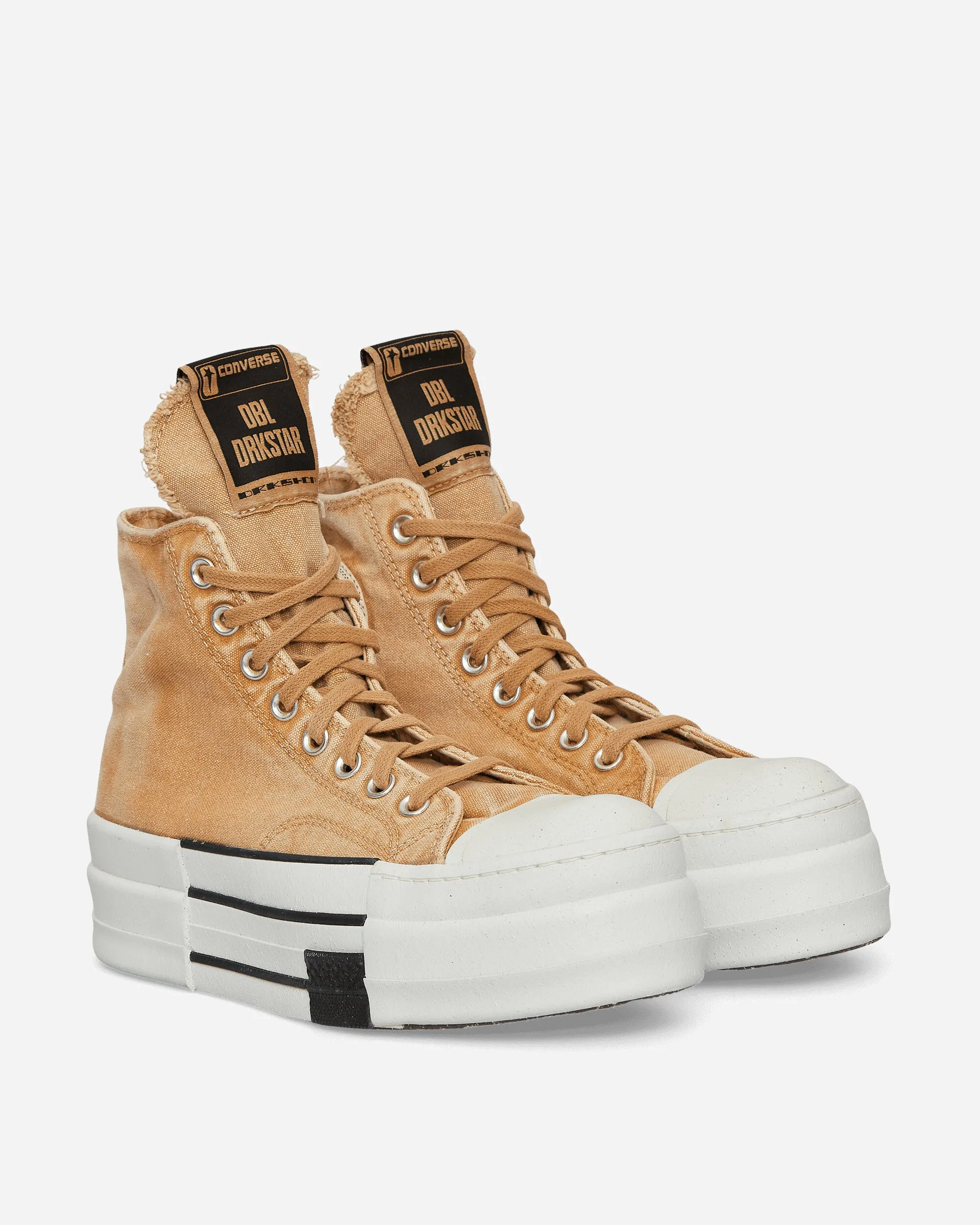 DRKSHDW DBL DRKSTR ÜBERFÄRBTE Chuck 70 Hi Sneakers Blond