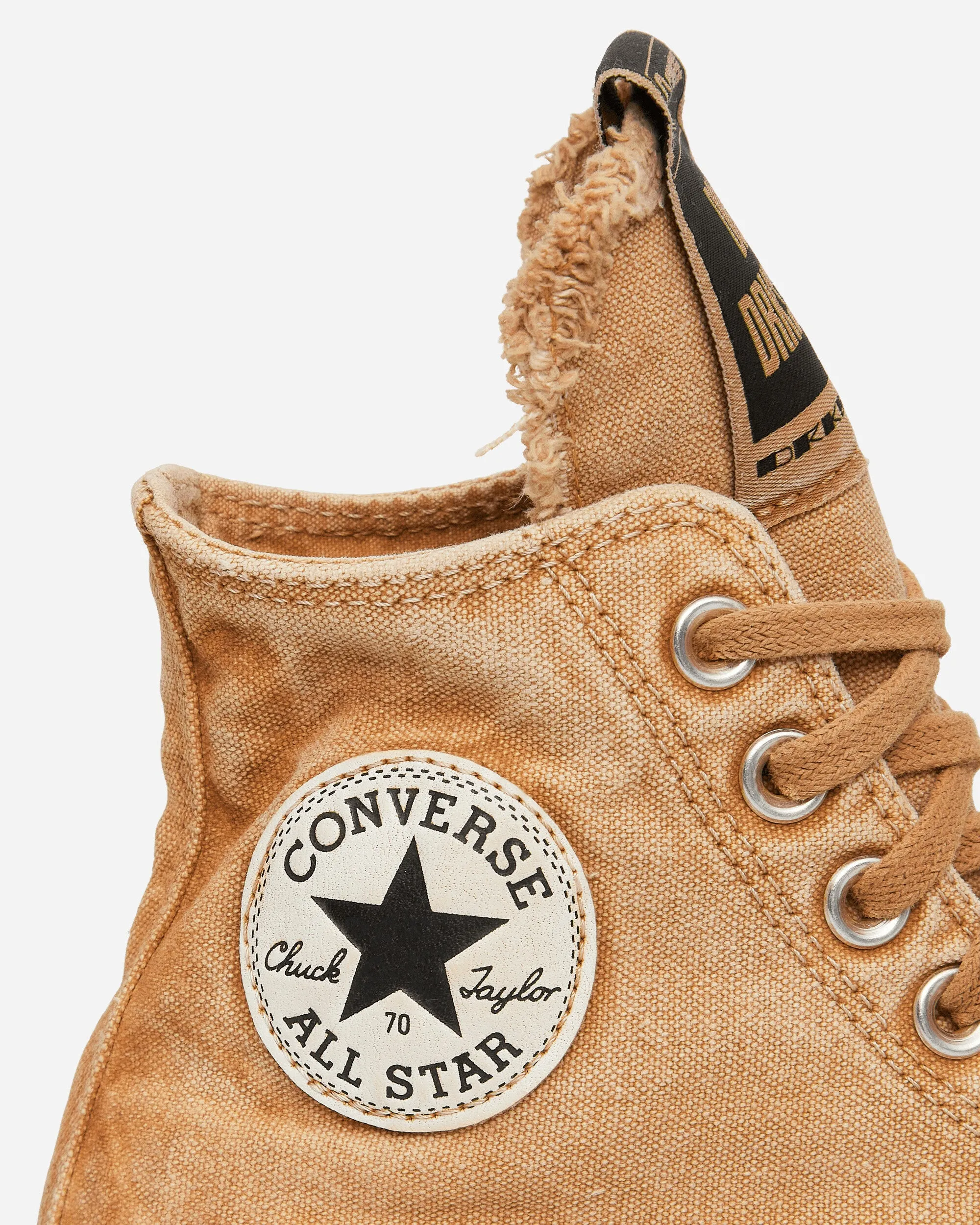 DRKSHDW DBL DRKSTR ÜBERFÄRBTE Chuck 70 Hi Sneakers Blond