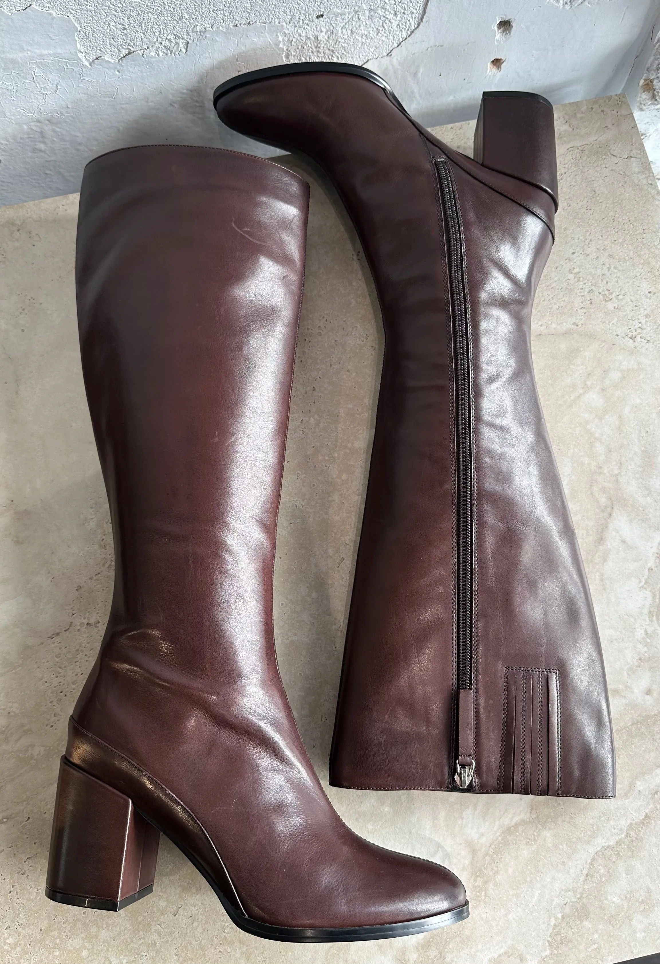 EOS Kaschmir Kastanienbraune Schuhe_Eos