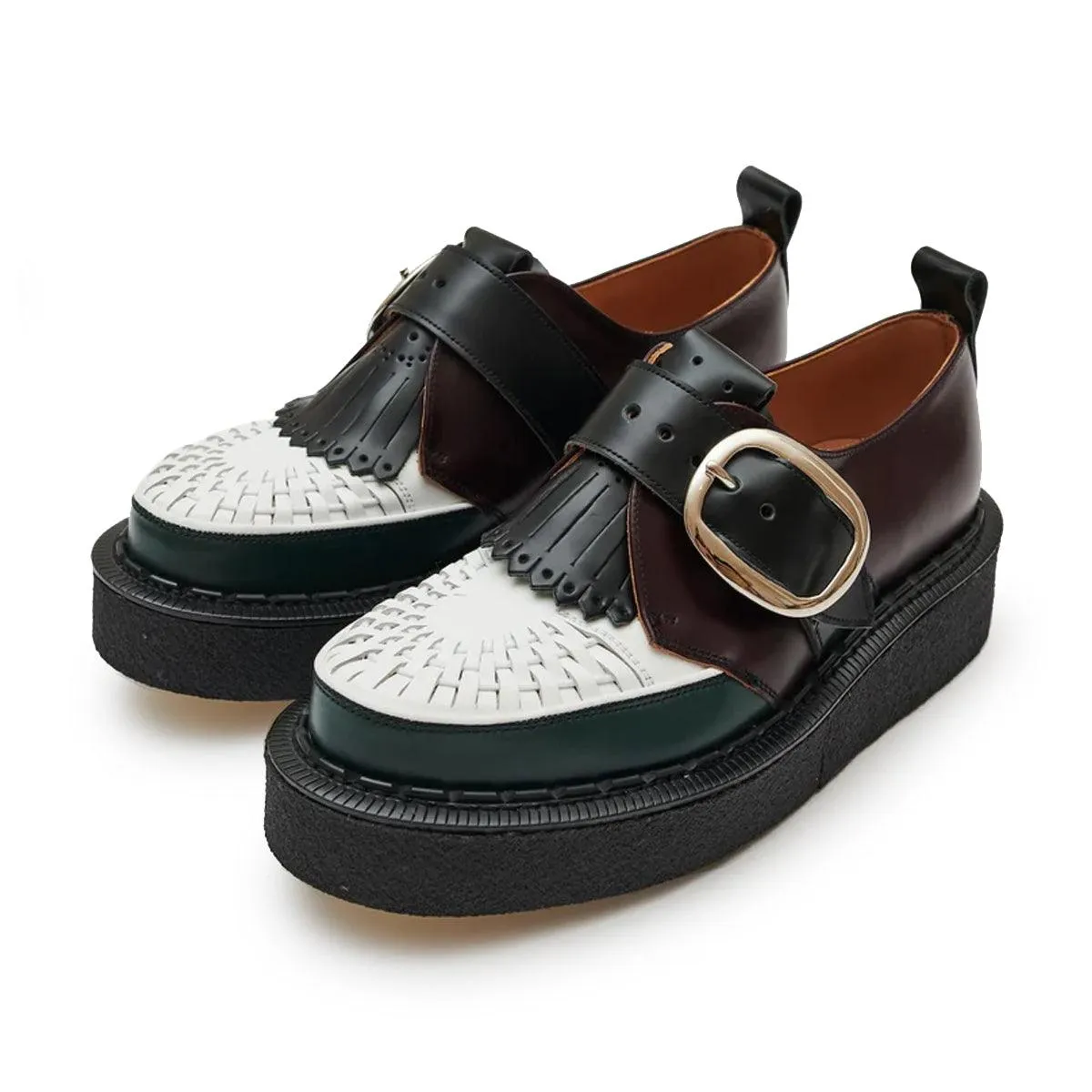George Cox Creeper 'Oxblood Green White'