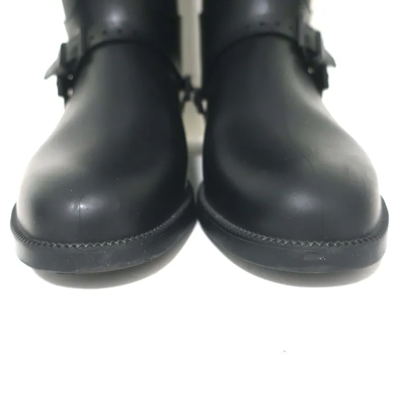 Givenchy Gummireitstiefel Schwarz Größe 38 Kniehohe Regenstiefel