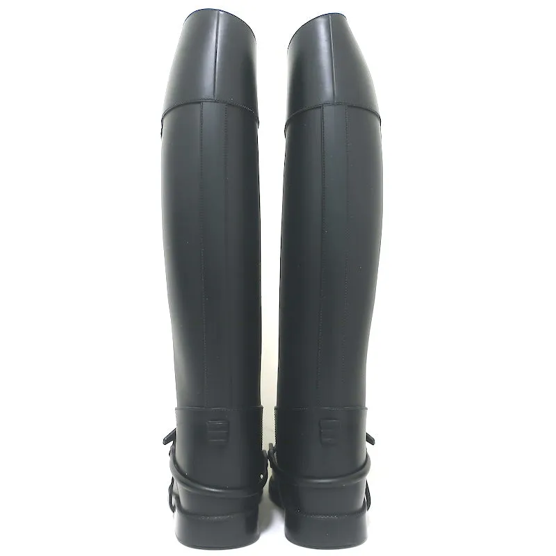 Givenchy Gummireitstiefel Schwarz Größe 38 Kniehohe Regenstiefel