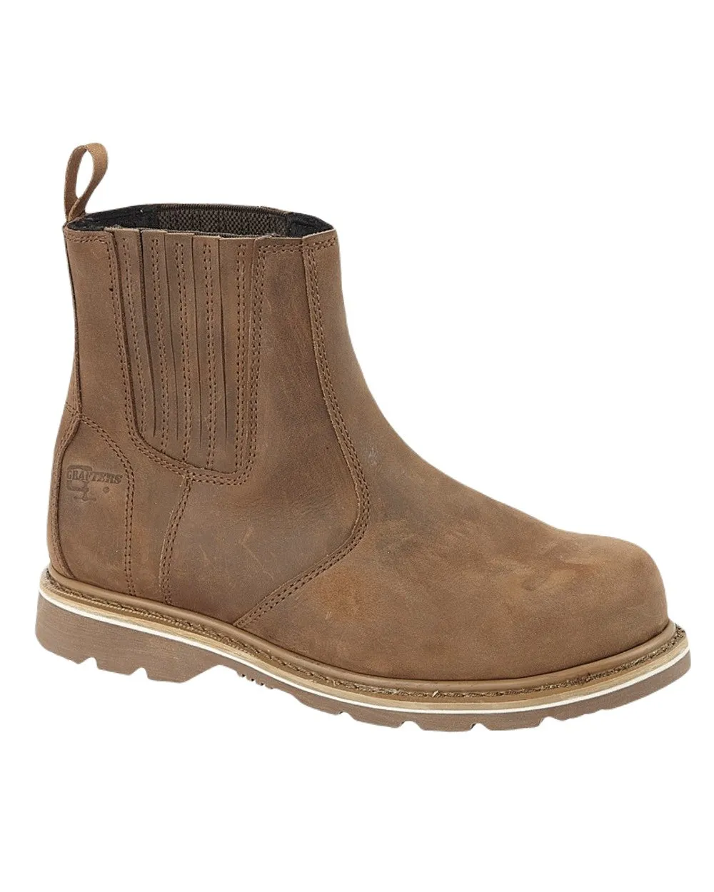 Grafters Twin Gusset Sicherheits-Händlerstiefel Grafters Schuhe