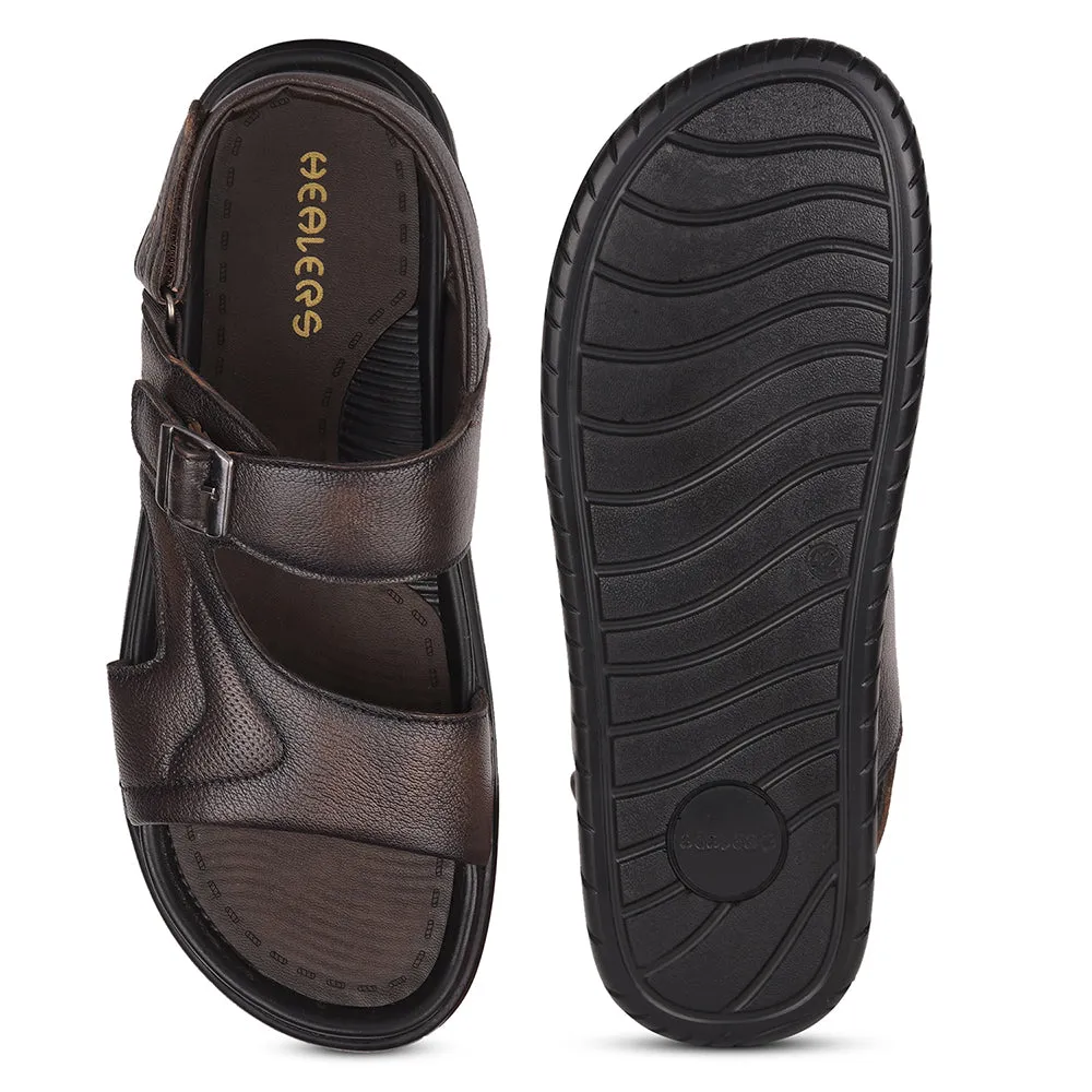 Healers By Liberty OSL-51 Freizeitsandale Für Herren - Braun