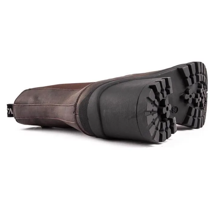 Hibiscus Damen Chelsea-Stiefel aus veganem Leder | Braun