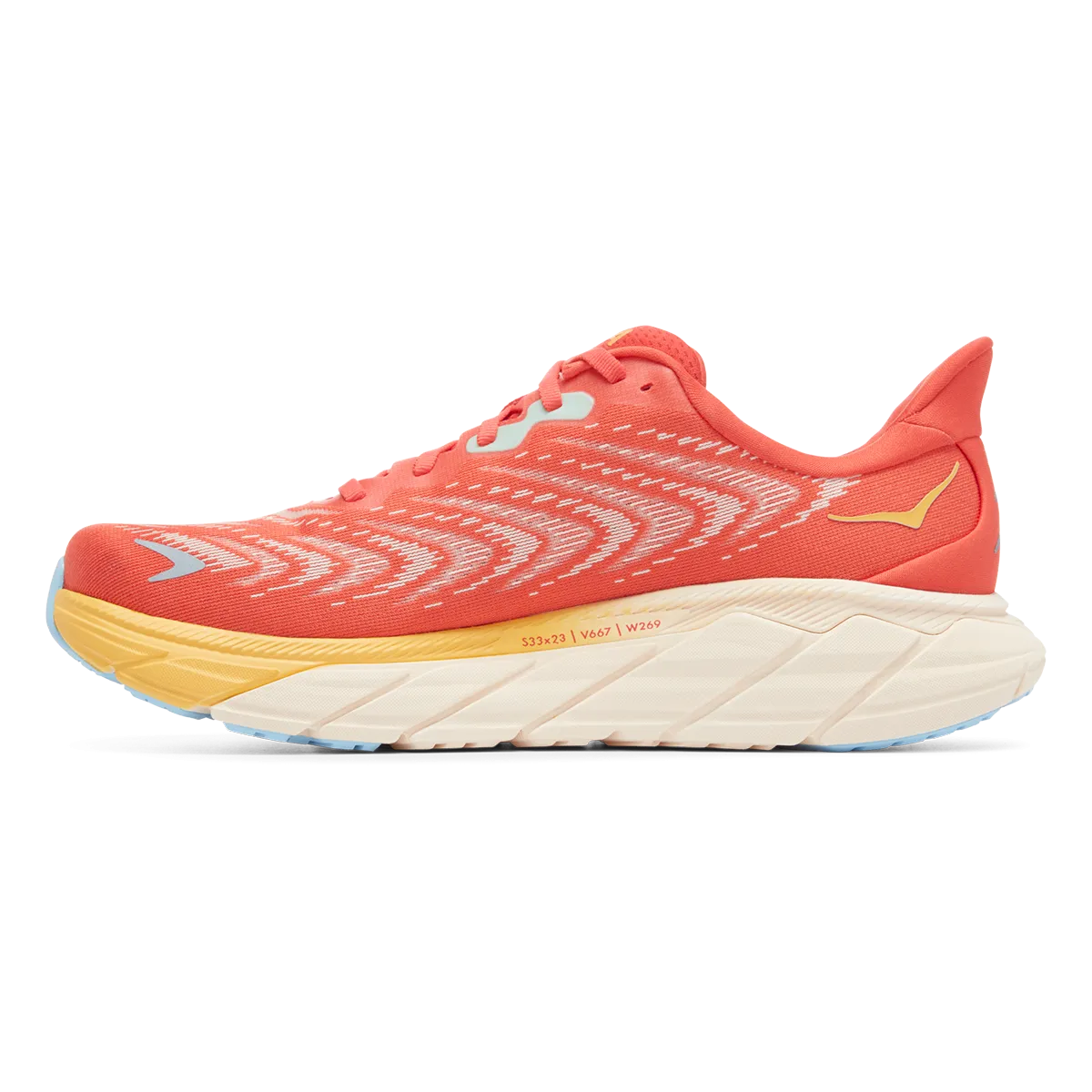 Hoka Arahi 6 - Fiesta - Bernstein Gelb