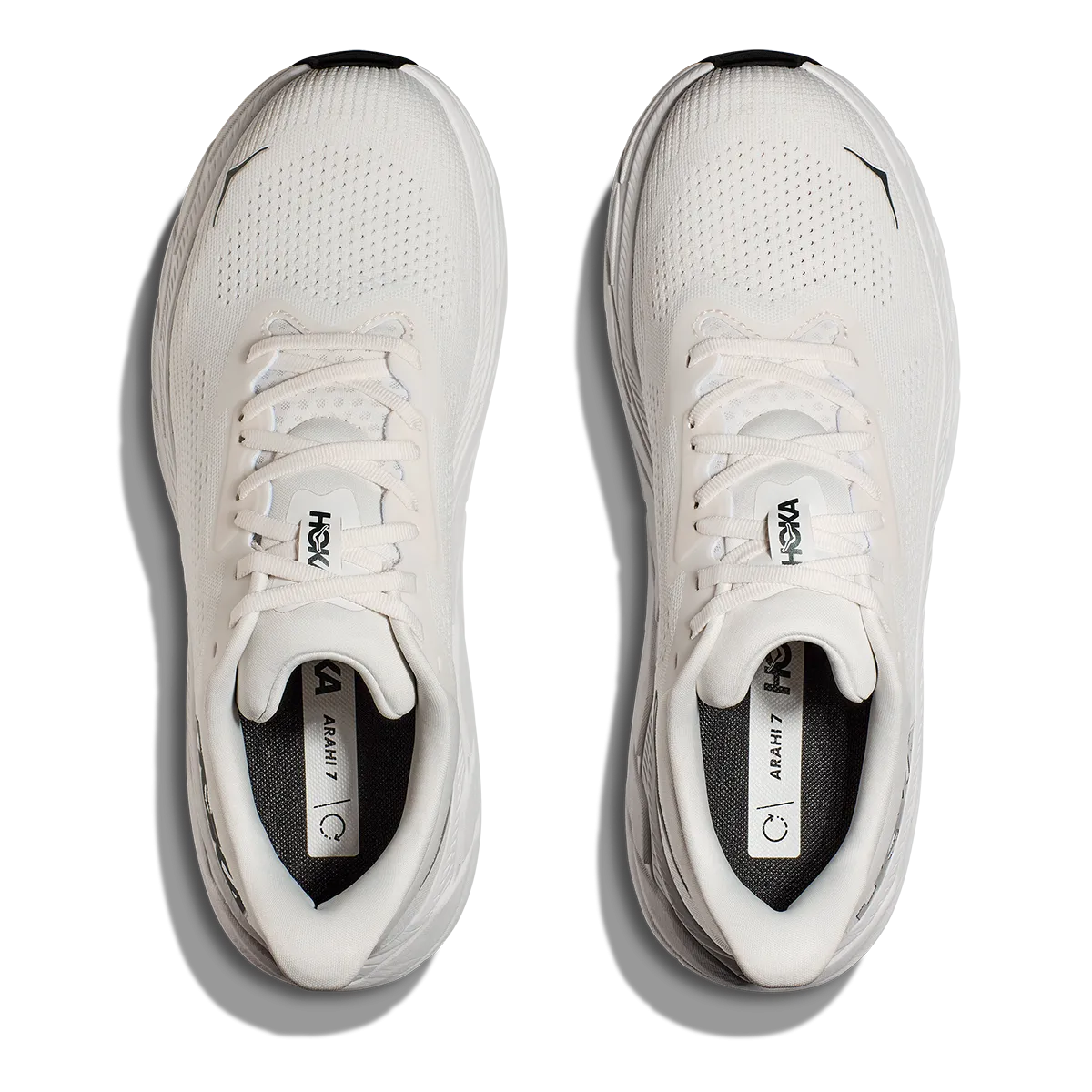 Hoka Arahi 7 - Blanc de Blanc - Stahlwolle