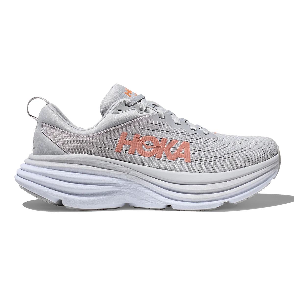 Hoka Bondi 8 - Hafennebel - Mondgestein