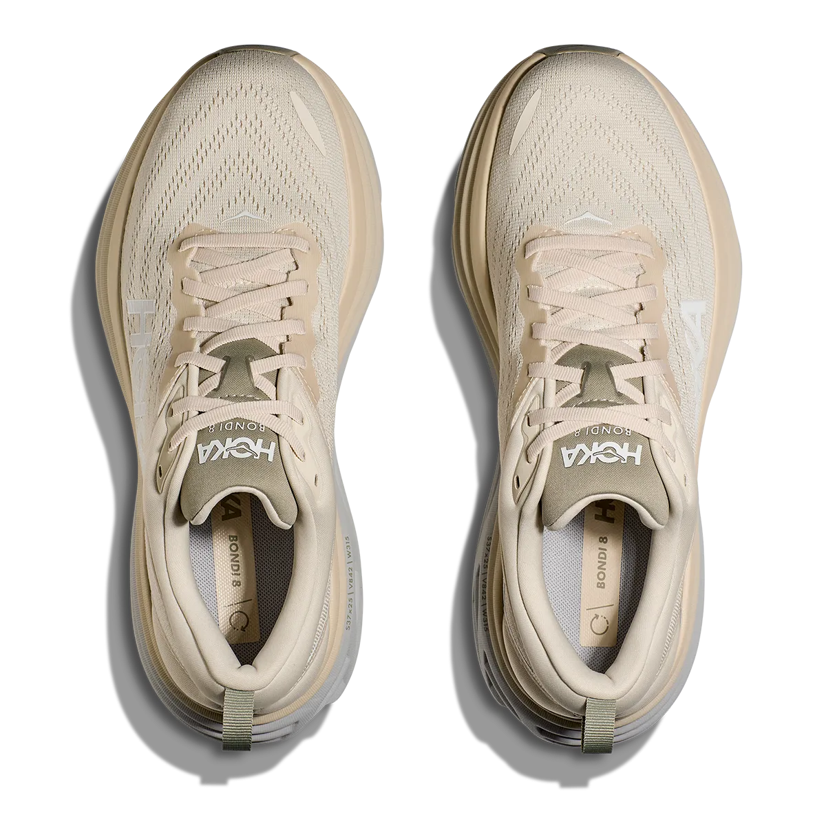 Hoka Bondi 8 - Hafermilch - Gerste