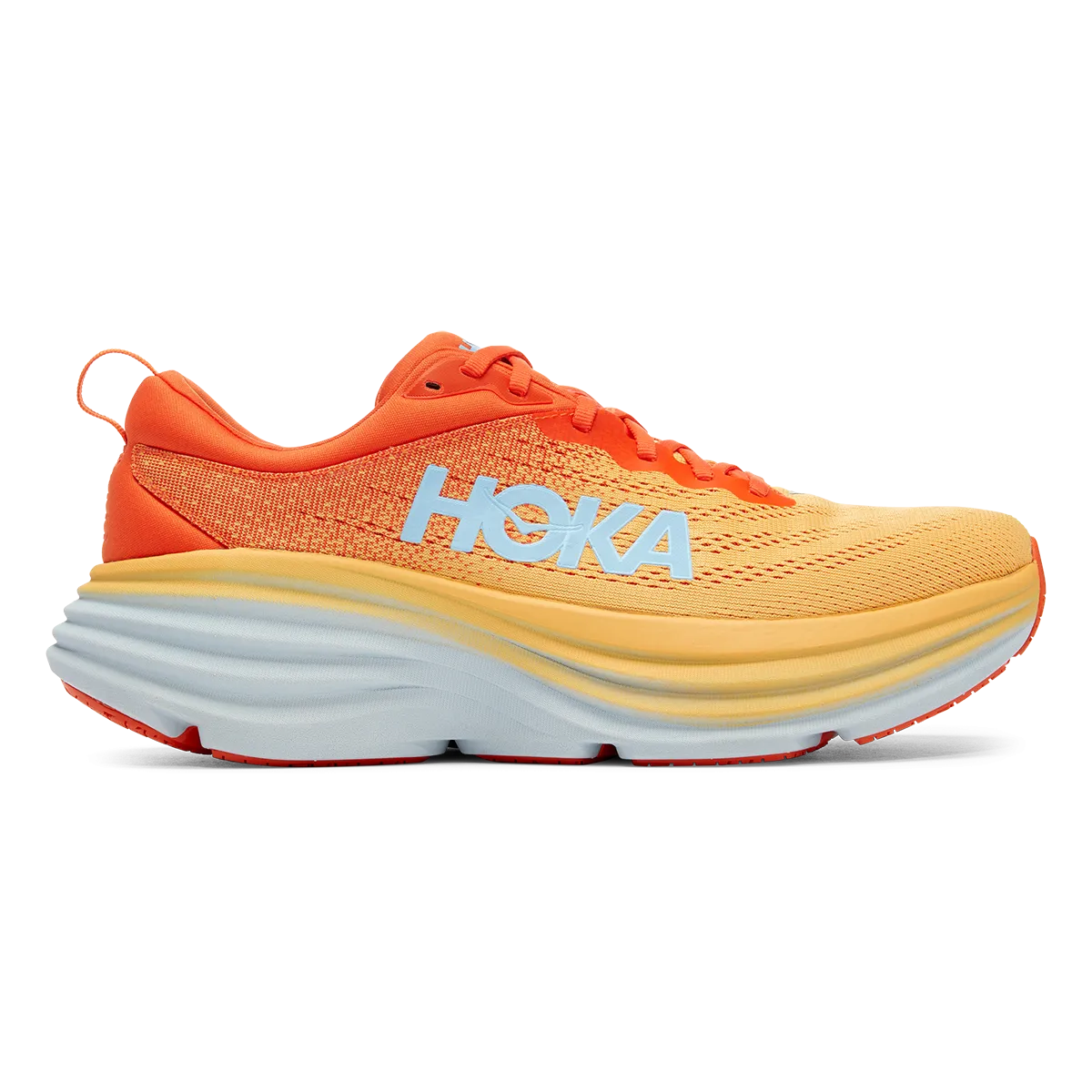 Hoka Bondi 8 - Papageientaucherschnabel - Bernstein Gelb